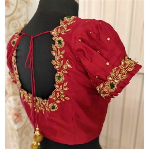 saree with blouse design|designer saree blouse designs 2020.